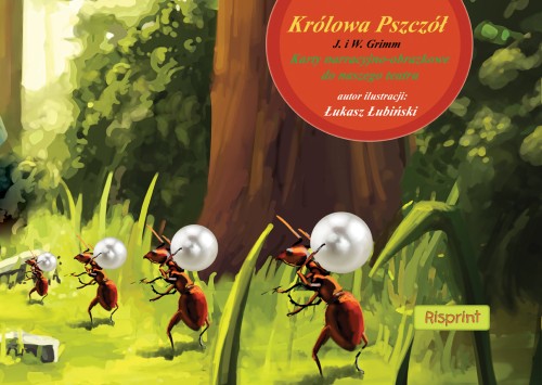 Kamishibai "Królowa Pszczół" knk-R07 - Wydawnictwo Risprint,                                                                                          publikacje z serii: legendy kamishibai, baśnie kamishibai, bajki kamishibai         