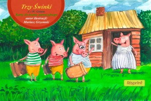 "Trzy świnki" książka kamishibai 